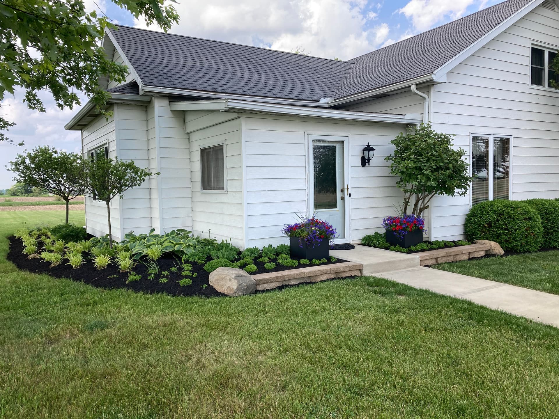 Residential Garden Landscape Design in Ohio image