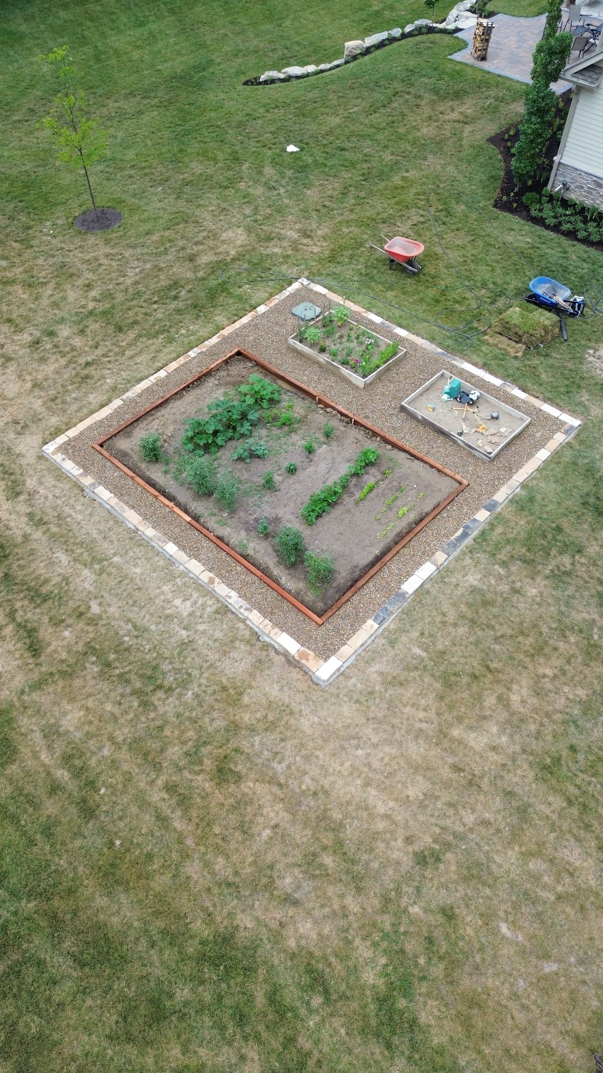 Gallery photos for Stonework, Planting Beds, and a Garden Area Done Right: Image #2