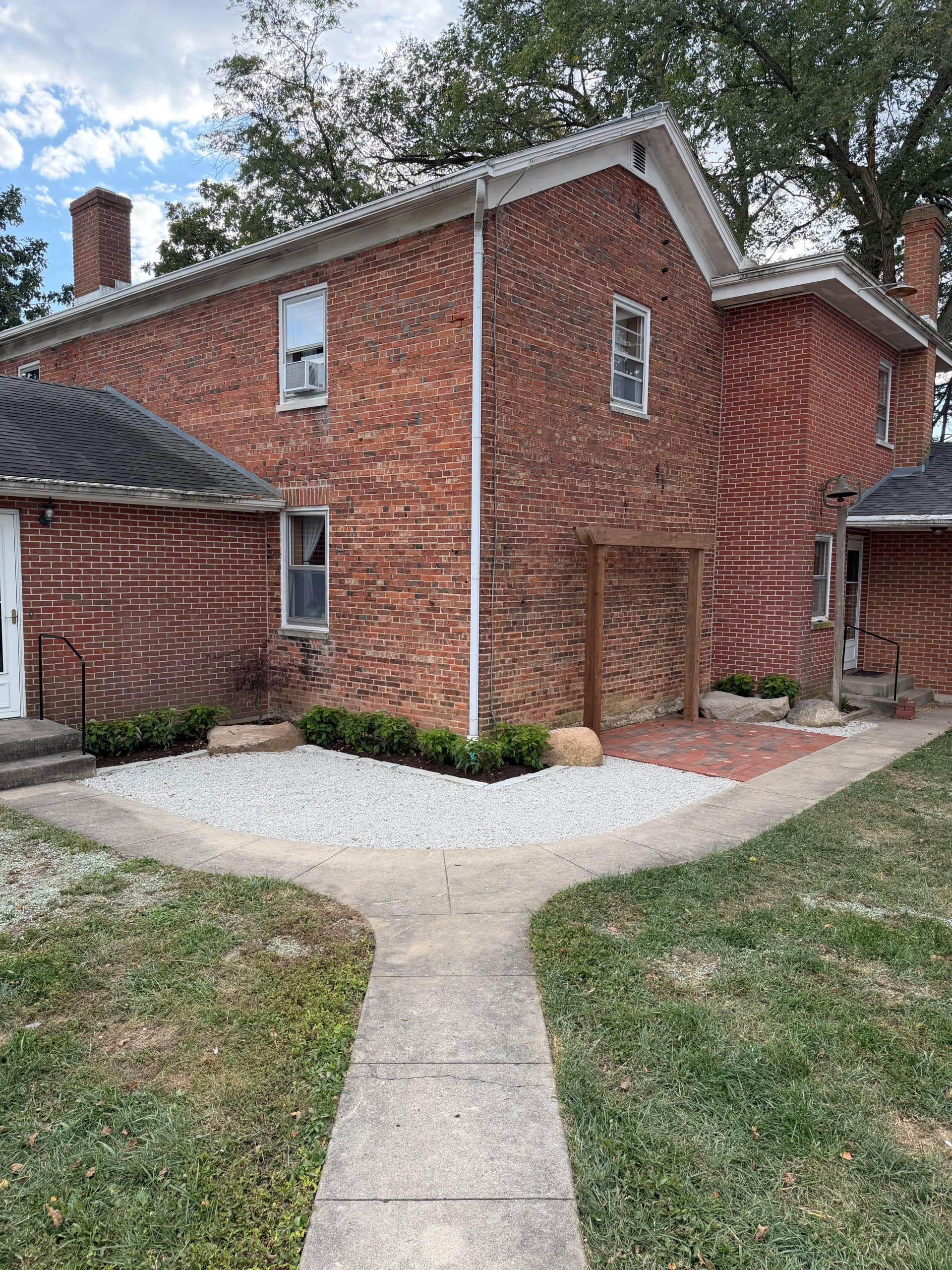 Side Yard Landscape Design and Patio Build in Eldorado image