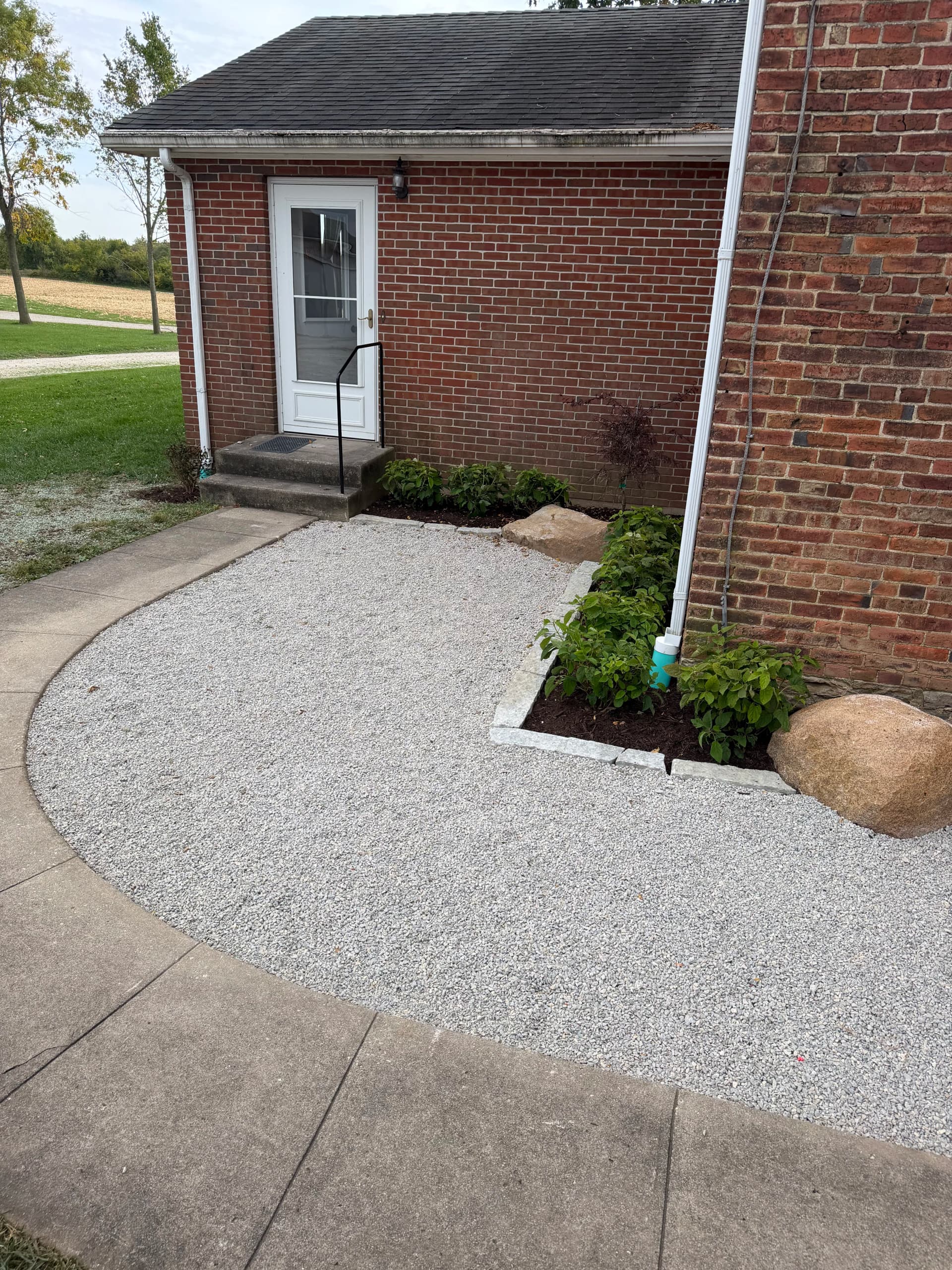 Gallery photos for Side Yard Landscape Design and Patio Build in Eldorado: Image #3