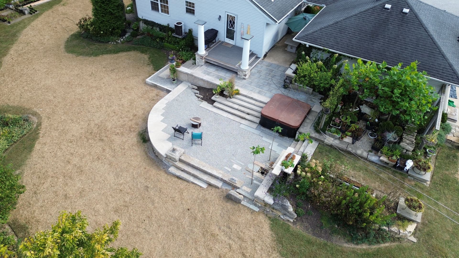 Gallery photos for Multilevel Outdoor Oasis in Farmersville Ohio: Image #1