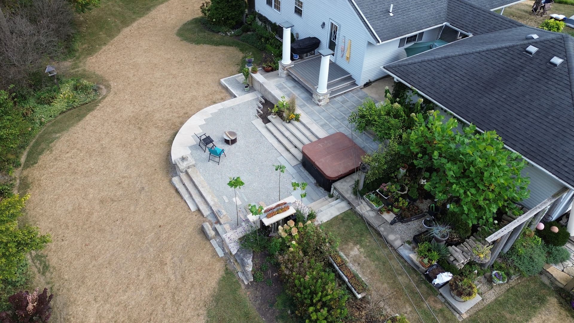 Gallery photos for Multilevel Outdoor Oasis in Farmersville Ohio: Image #2