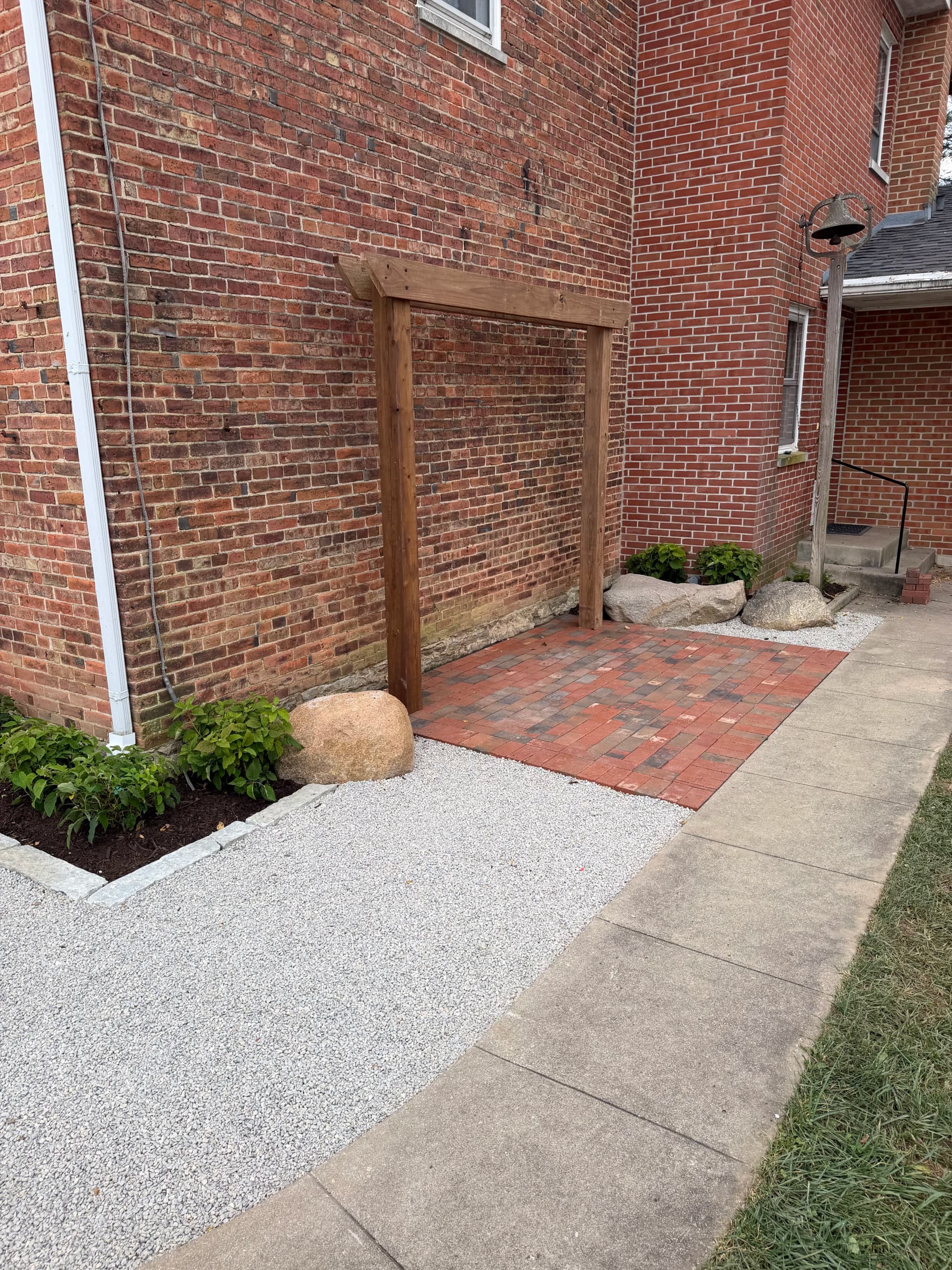 Gallery photos for Side Yard Landscape Design and Patio Build in Eldorado: Image #1