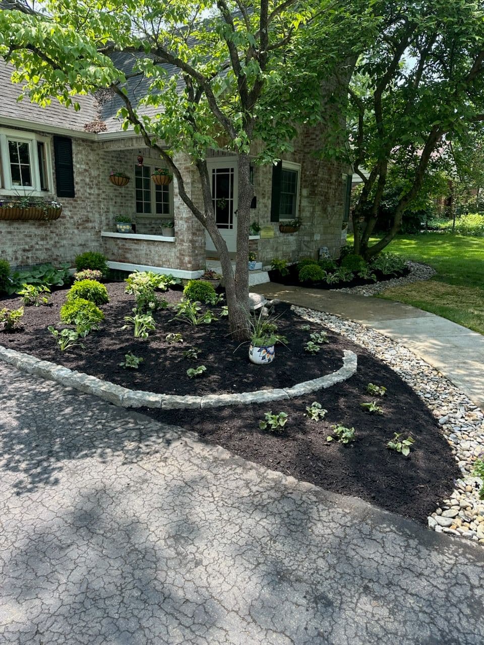 Front Landscape Transformation in Kettering Ohio