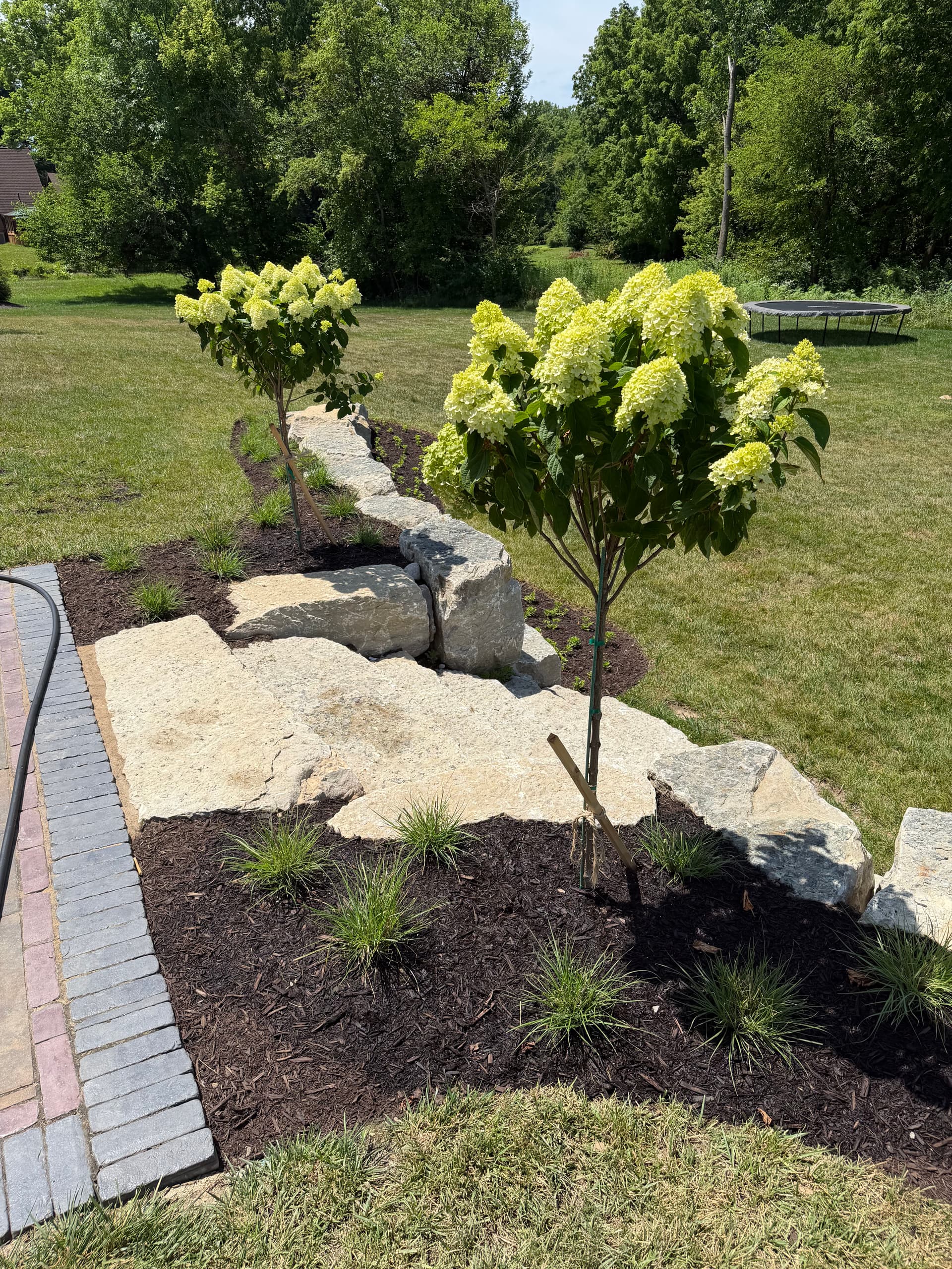 Gallery photos for Natural Stone Walkways, Garden Beds and Fresh Plantings Done Right: Image #4