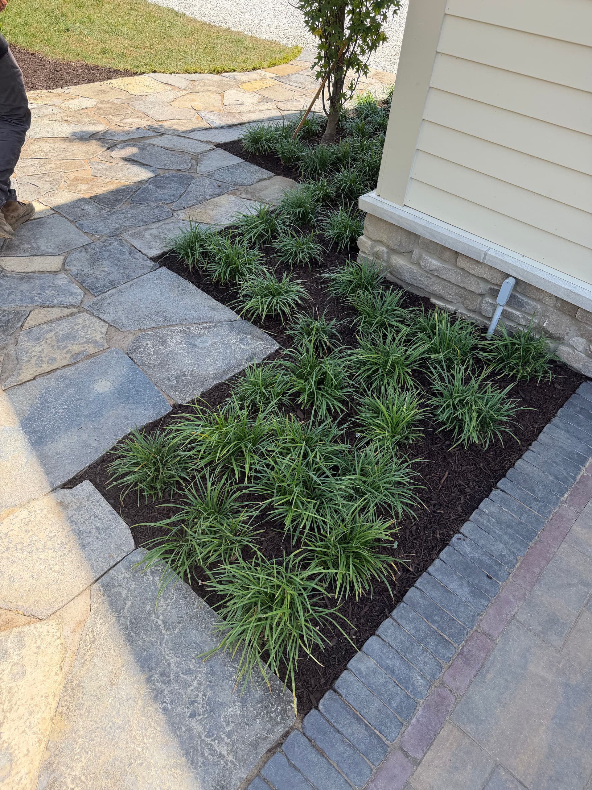 Gallery photos for Natural Stone Walkways, Garden Beds and Fresh Plantings Done Right: Image #6