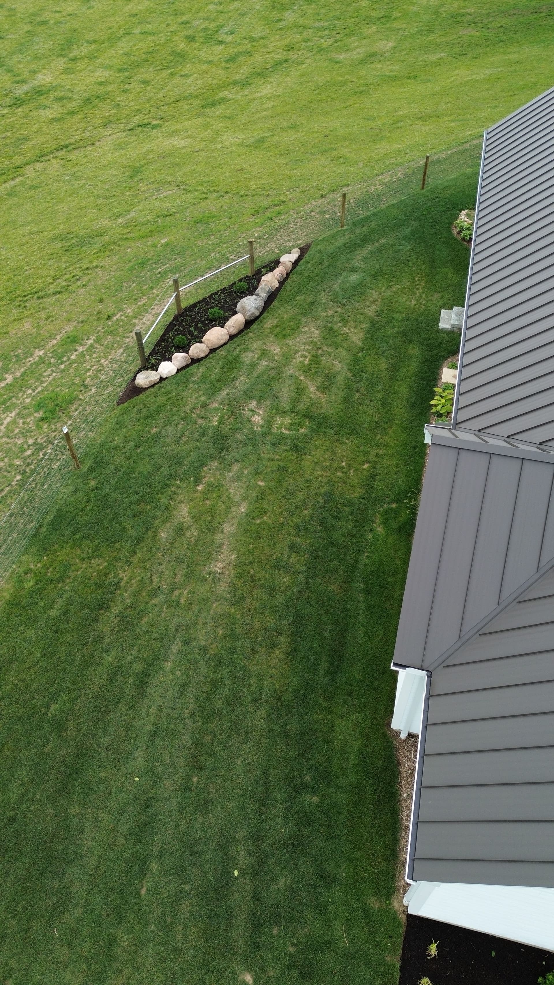 Gallery photos for New Landscape Install with Boulders and Stone Steps in Covington: Image #4