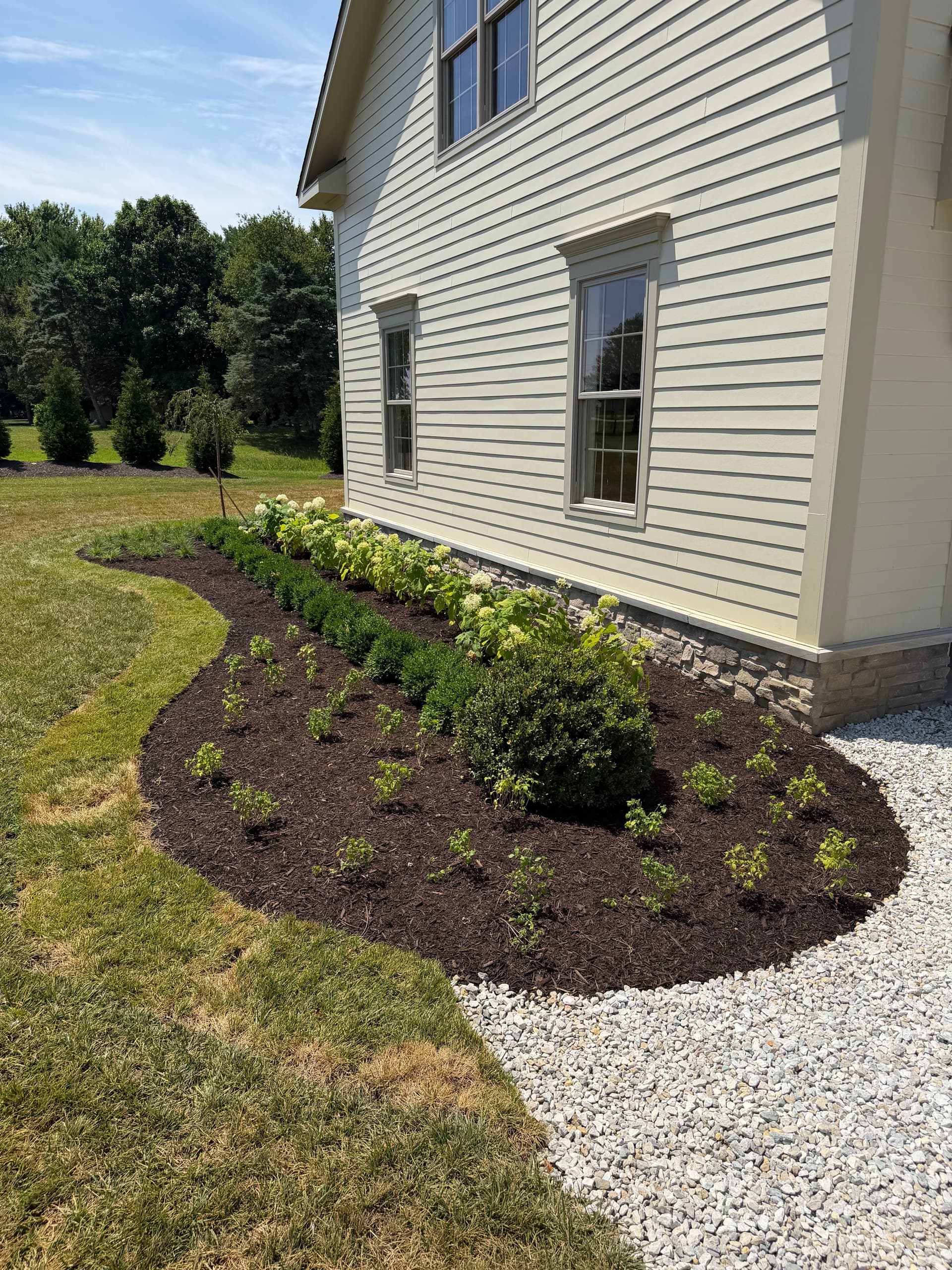 Gallery photos for Natural Stone Walkways, Garden Beds and Fresh Plantings Done Right: Image #7