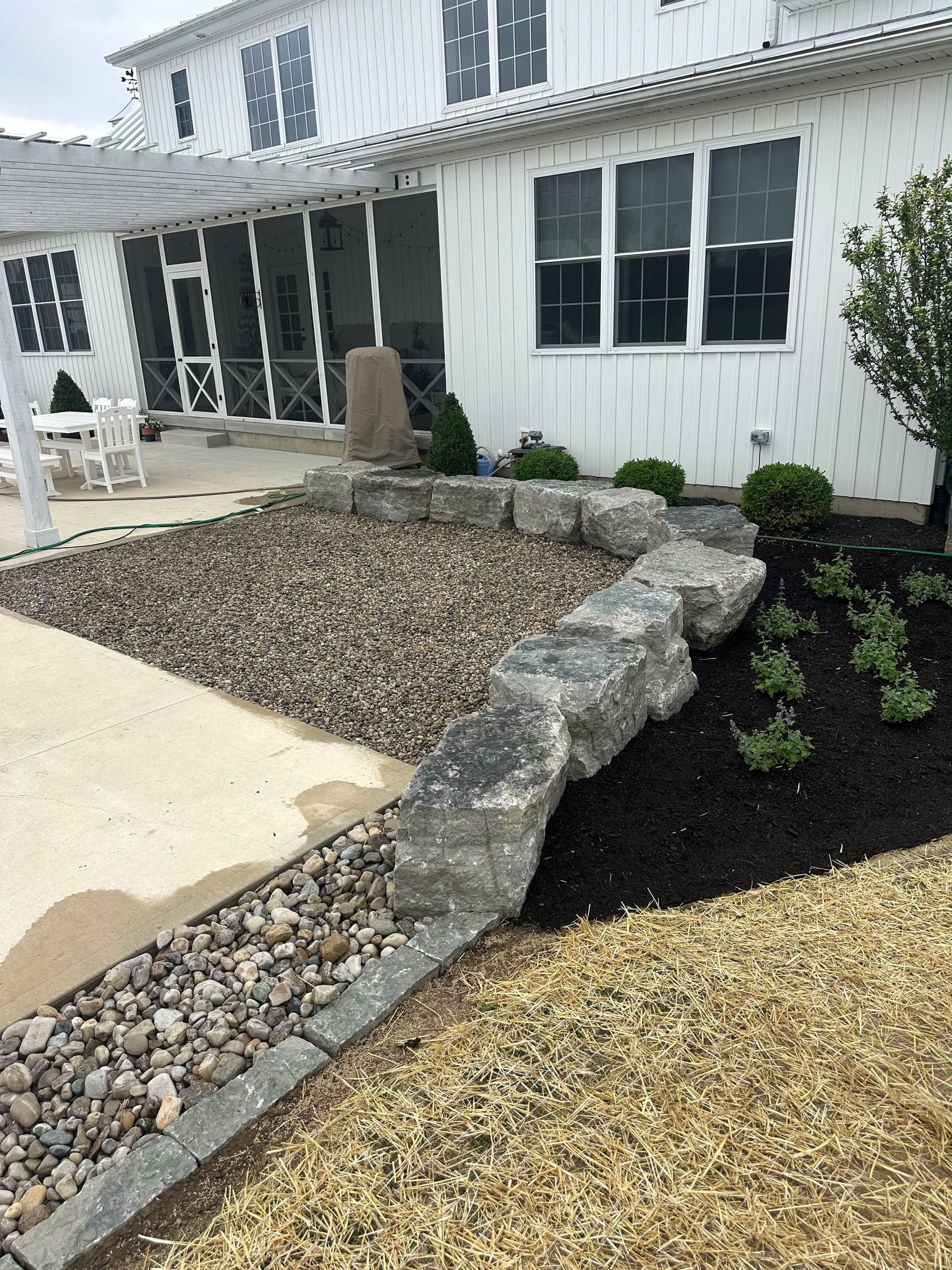 Gallery photos for Poolside Landscape Design Done Right in Covington Ohio: Image #2